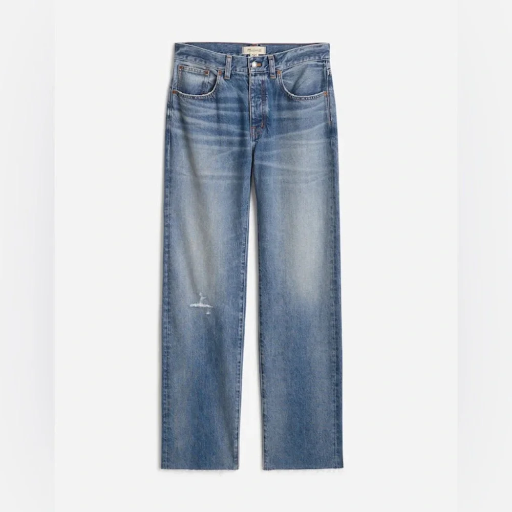 Madewell Women’s The Dean Easy Straight Jean, Monessen Wash, SIZE: 25 - Picture 6 of 16